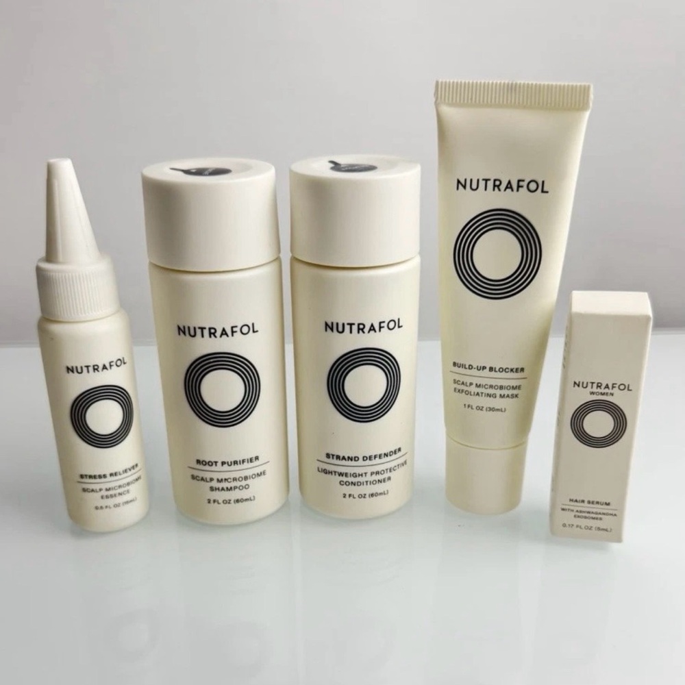 NUTRAFOL  Shampoo Conditioner Scalp Mask Scalp Essence Hair Serum Set
